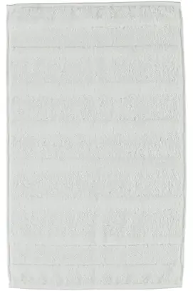 Cawö Noblesse2 Uni Gastendoekje 30x50 Wit