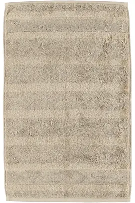 Cawö Noblesse2 Uni Gastendoekje 30x50 Zand