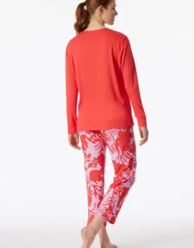 Schiesser Pyjama Long red 181246 36/S