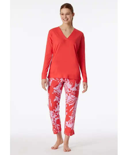 Schiesser Pyjama Long red 181246 44/XXL