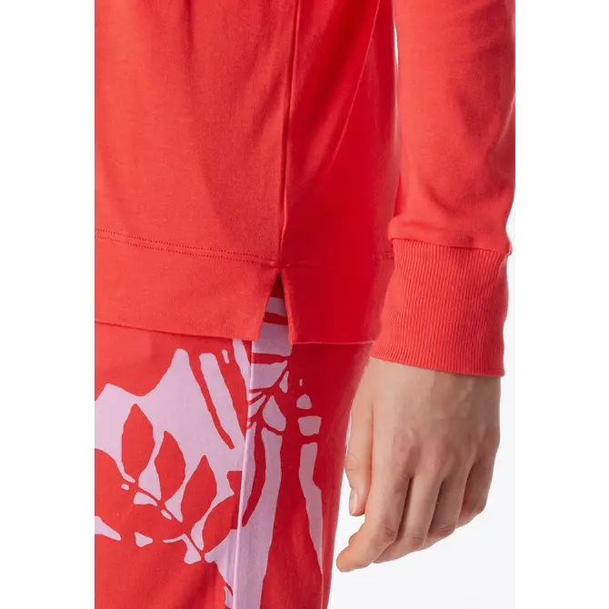 Schiesser Pyjama Long rouge 181246 44/XXL