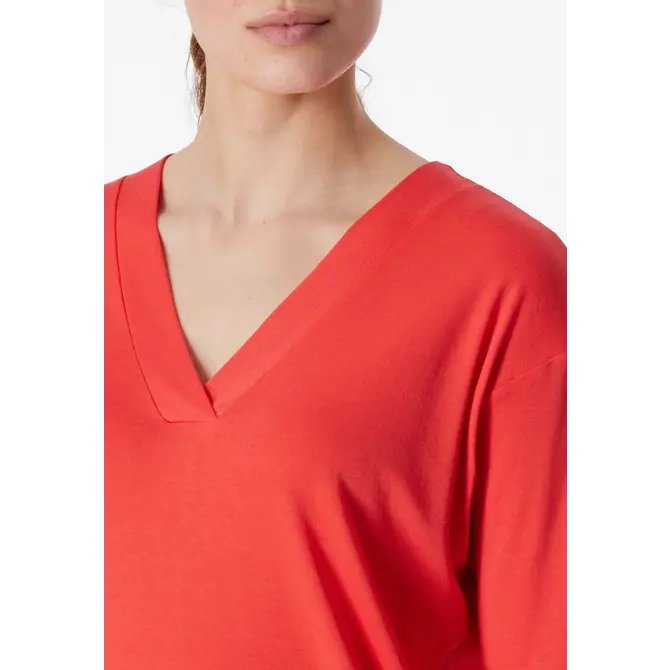 Schiesser Pyjama Long rouge 181246 44/XXL