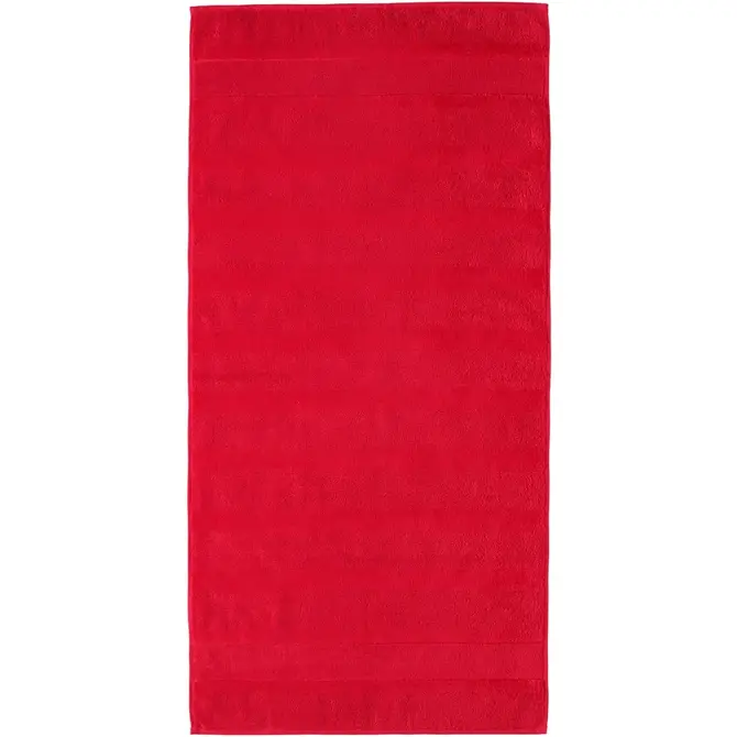 Cawö Noblesse2 Uni Serviette de bain 80x160 Rouge