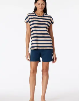 Schiesser Pyjama Short multicolour 181253 40/L