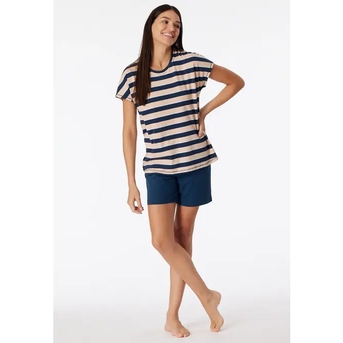 Schiesser Pyjama Short multicolour 181253 44/XXL Schiesser Pyjama Short multicolour 181253 44/XXL