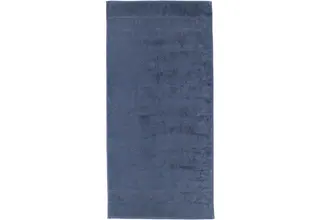 Cawö Noblesse 2 Uni Handdoek Nachtblau