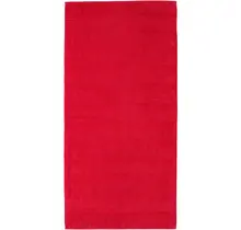 Cawö Noblesse 2 Uni Handdoek Rood