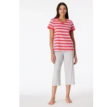 Schiesser Pyjama Long red 181254 38/M