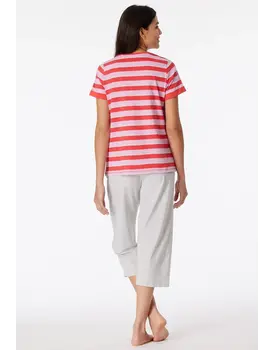 Schiesser Pyjama Long red 181254 38/M