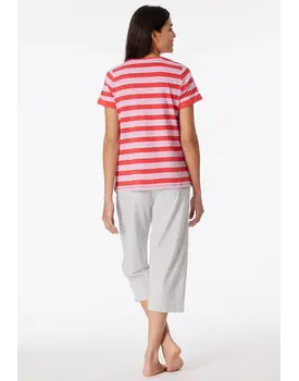 Schiesser Pyjama Long red 181254 42/XL