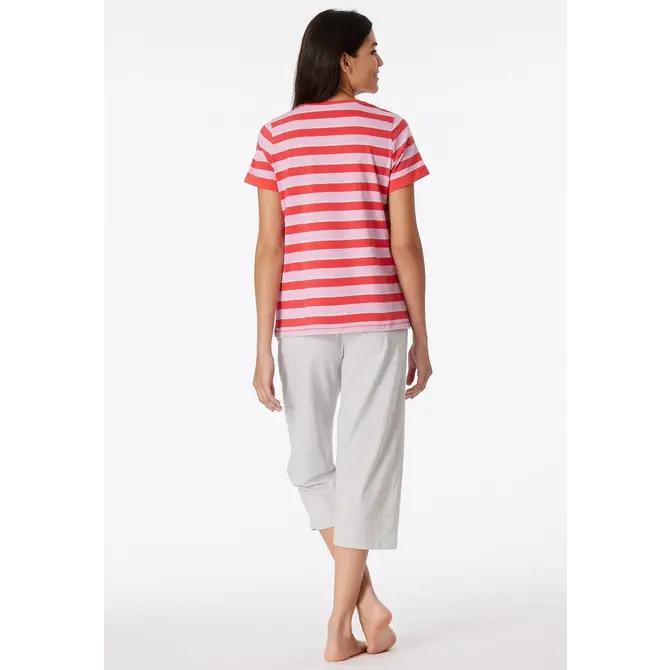 Schiesser Pyjama Long red 181254 44/XXL