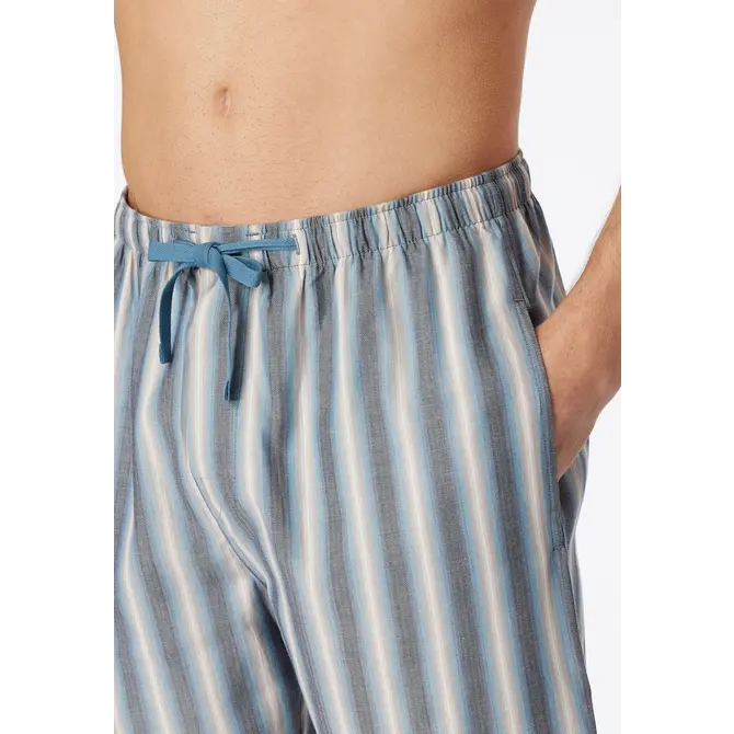 Schiesser short gris bleu 180291 56/XXL