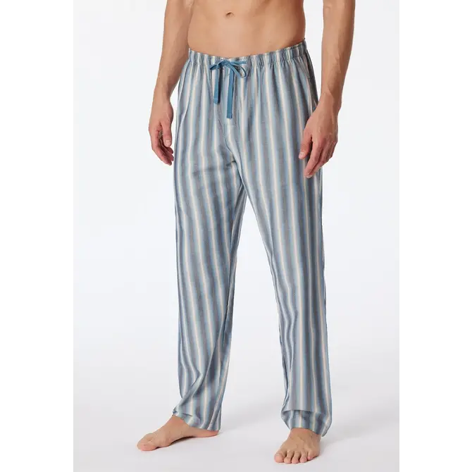 Schiesser Long Pants bluegrey 180292 54/XL