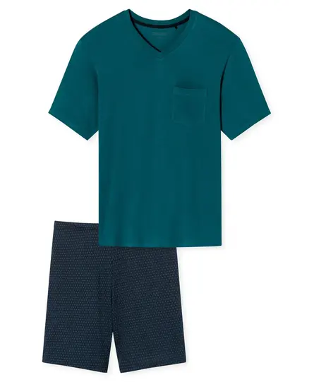 Schiesser Pyjama Short jeans 181153 48/S