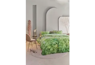 Kardol Giverny Housse de Couette - Vert 140x200/220 cm