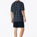 Schiesser Schiesser Pyjama Short bleu nuit 181161 50/M