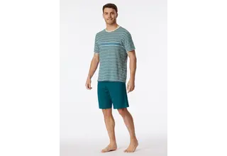 Schiesser Pyjama Short jeans 181165 48/S