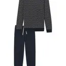 Schiesser Schiesser Pyjama long bleu nuit 181172 50/M