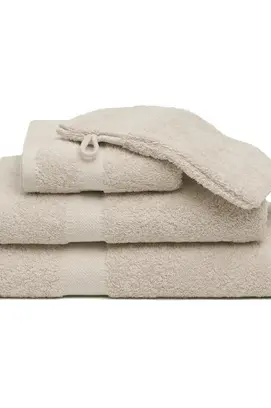 Vandyck Prestige Plain Stone Guest towel 40x60