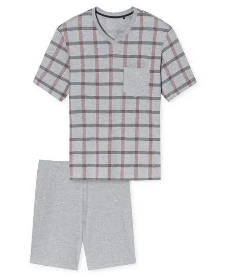 Schiesser Pyjama Short grey melange 181161 50/M