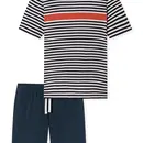 Schiesser Schiesser Pyjama court pamplemousse 181165 52/L