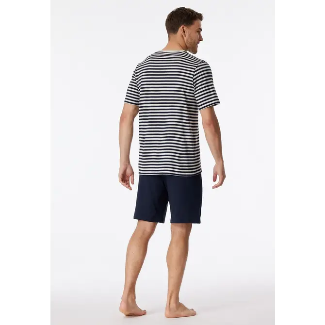 Schiesser Pyjama court pamplemousse 181165 54/XL