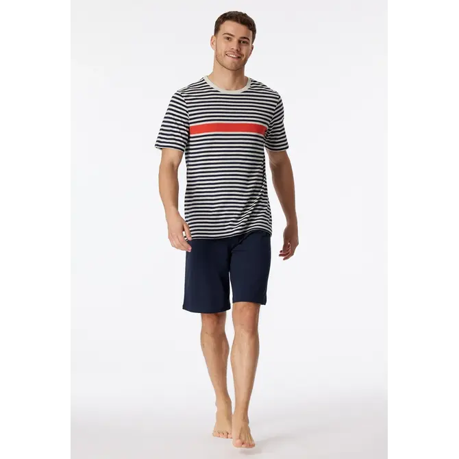 Schiesser Pyjama court pamplemousse 181165 56/XXL