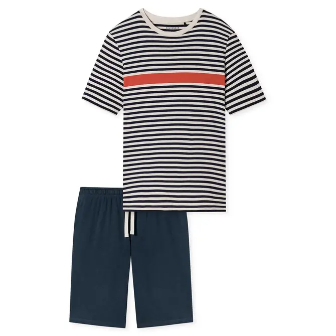 Schiesser Pyjama Short grapefruit 181165 56/XXL