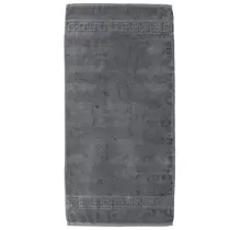Cawö Noblesse Uni Handdoek 50x100 Antraciet