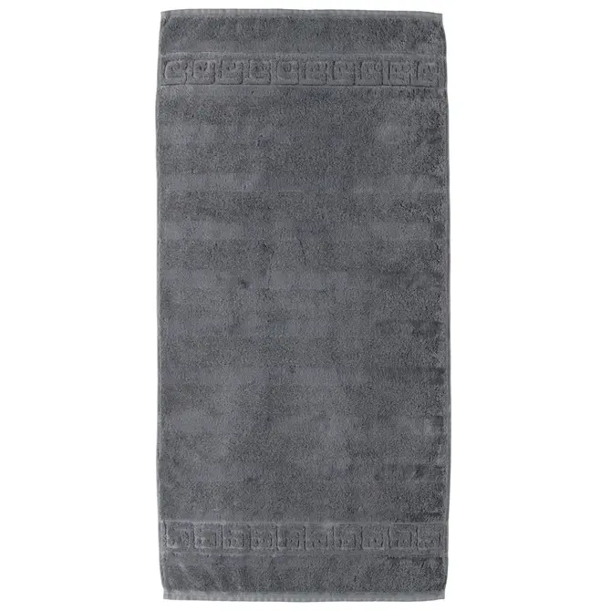 Cawö Noblesse Uni Serviette 50x100 Anthracite