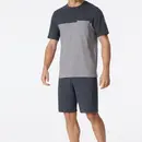 Schiesser Schiesser Pyjama Short charcoal 181167 56/XXL