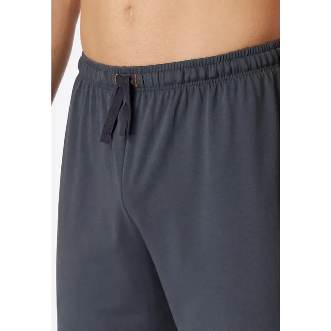 Schiesser Pyjama Court anthracite 181167 56/XXL