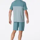 Schiesser Schiesser Pyjama Short bluegrey 181167 52/L