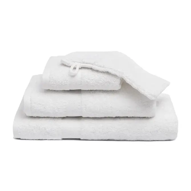 Vandyck Prestige Plain White Guest towel 40x60