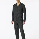 Schiesser Schiesser Pyjama long bleu nuit 181176 48/S