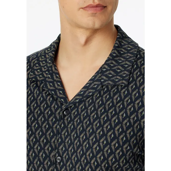 Schiesser Pyjama long bleu nuit 181176 50/M