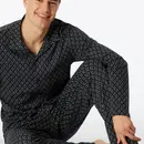 Schiesser Schiesser Pyjama long bleu nuit 181176 54/XL