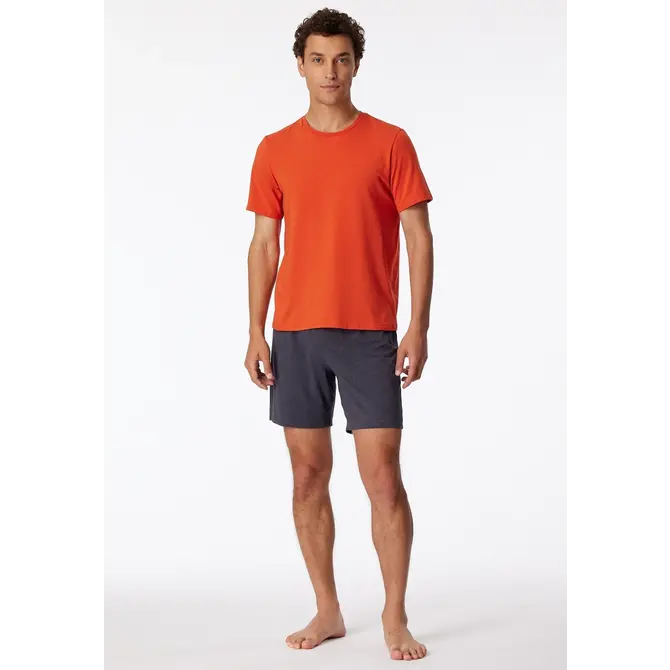 Schiesser Pyjama Short charcoal 181180 54/XL