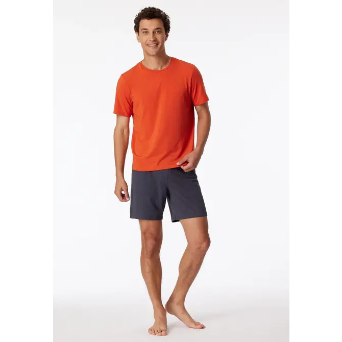 Schiesser Pyjama Short charcoal 181180 54/XL