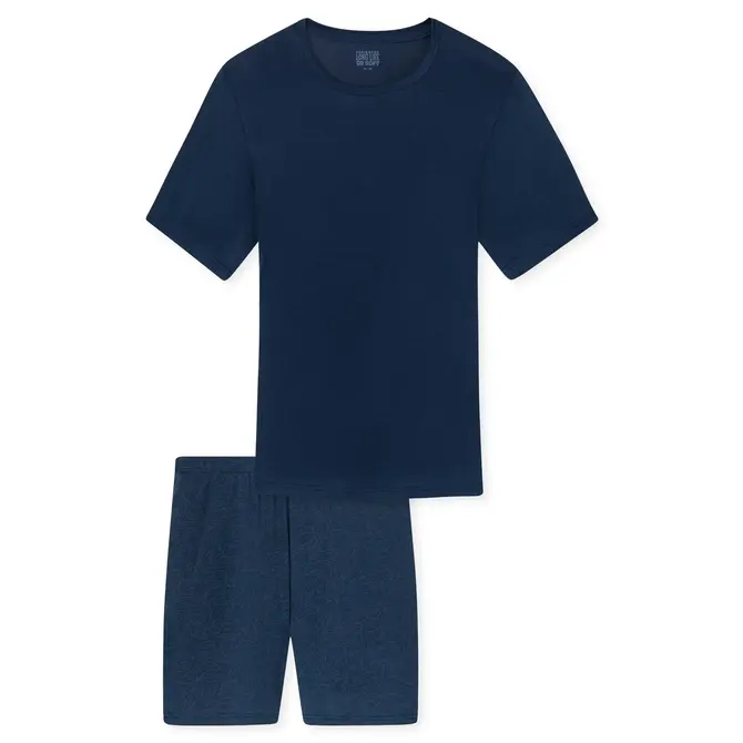 Schiesser Pyjama Court amiral 181180 48/S
