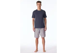 Schiesser Pyjama Short charcoal 181182 48/S