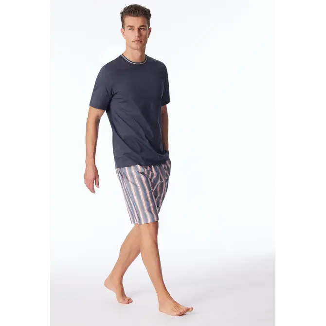 Schiesser Pyjama Short charcoal 181182 50/M