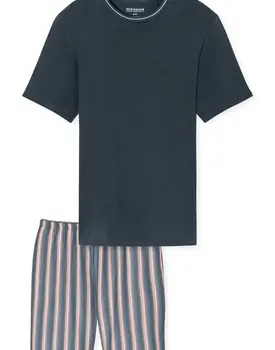 Schiesser Pyjama Short charcoal 181182 50/M