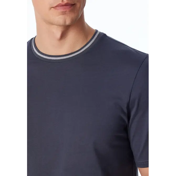 Schiesser Pyjama Court anthracite 181182 52/L