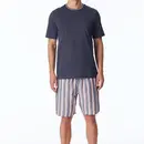 Schiesser Schiesser Pyjama Short charcoal 181182 56/XXL