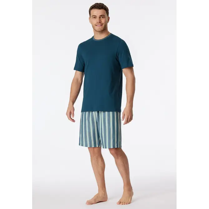 Schiesser Pyjama Court amiral 181182 50/M