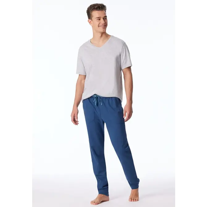 Schiesser Long Pants nightblue 181186 52/L