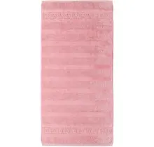 Cawö Noblesse Uni Serviette 50x100 Vieux rose