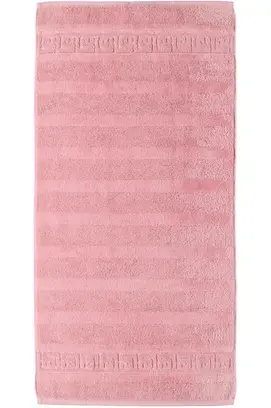 Cawö Noblesse Uni Handdoek 50x100 Roze