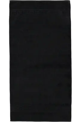 Cawö Noblesse Uni Handdoek 50x100 Schwarz